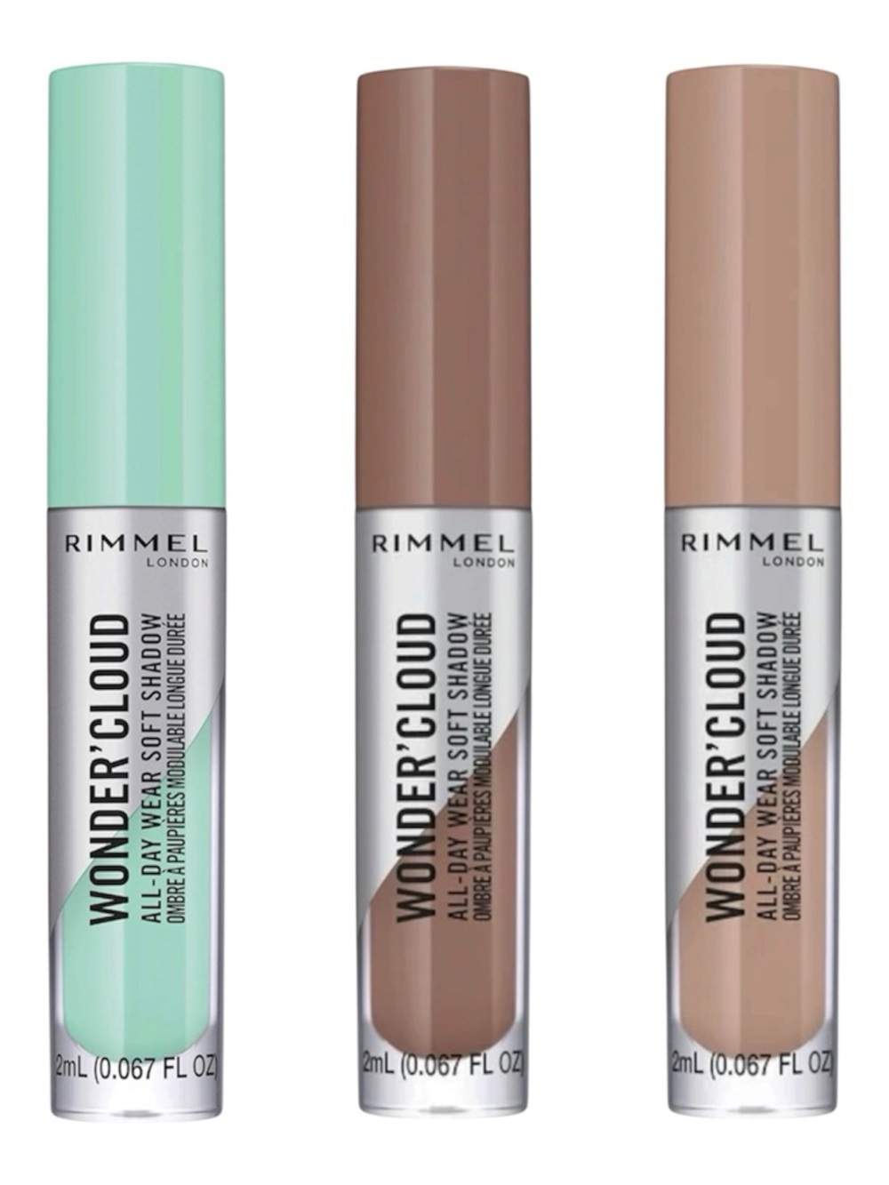 RIMMEL WONDER’CLOUD SOFT SHADOW BUNDLE - BRAND NEW